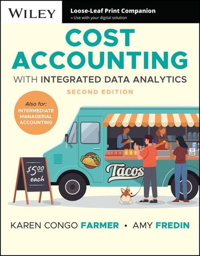 Kniha Cost Accounting: With Integrated Data Analytics Farmer