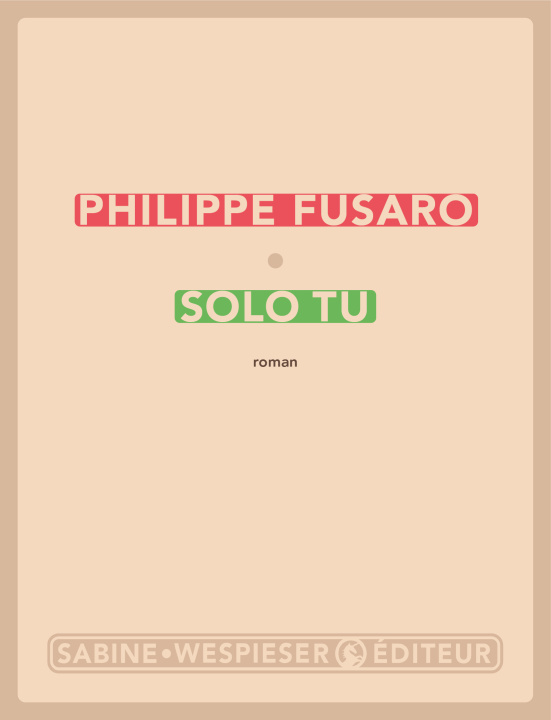 Book Solo tu Fusaro