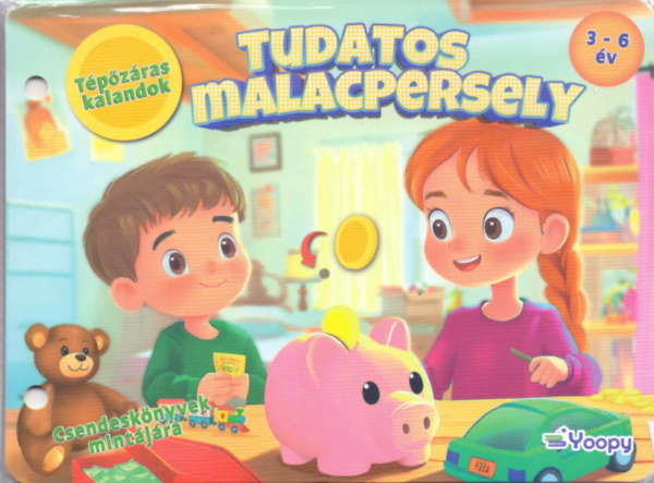 Kniha Tépőzáras kalandok -Tudatos malacpersely 