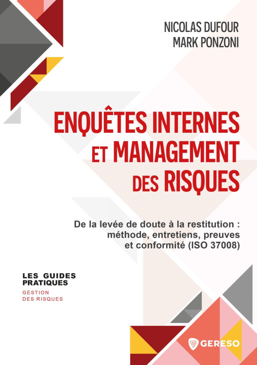 Buch Enquêtes internes et management des risques Ponzoni