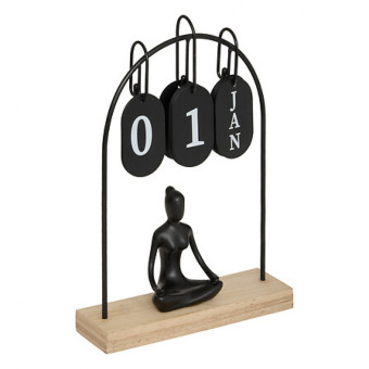 Hra/Hračka Metall-Yogi-Kalender h28.5, 2- fach sortiert, flie 