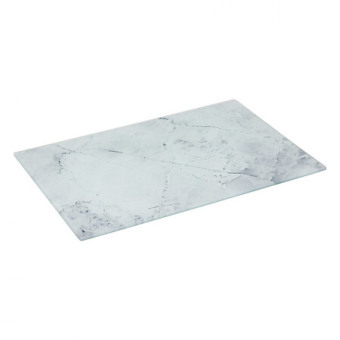 Hra/Hračka Schneidebrett Version 30x20 Marmor schwarz, weiss 