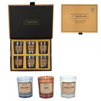 Hra/Hračka x6 Duftkerze Apothekerkoffer 