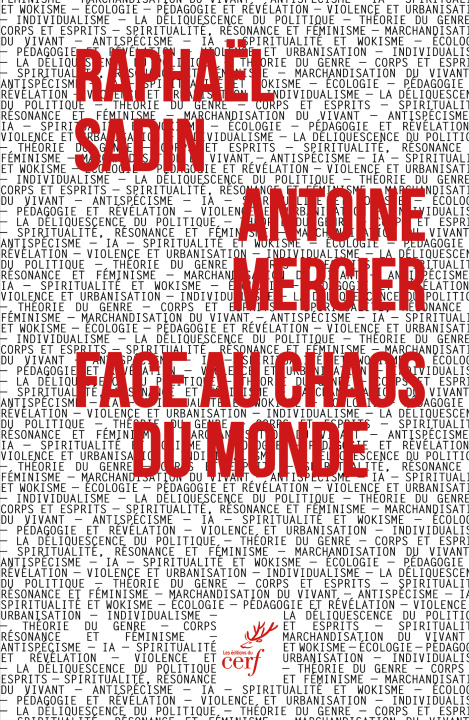 Kniha La perversion du monde Sadin