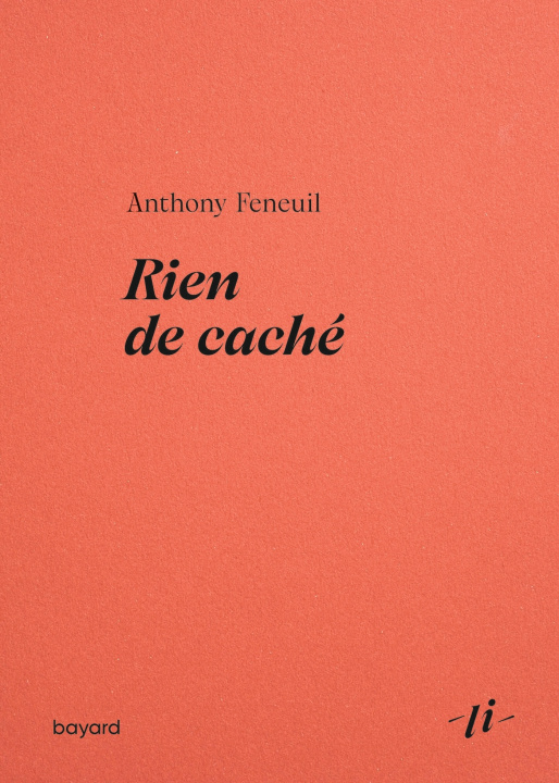 Kniha Rien de caché Anthony Feneuil