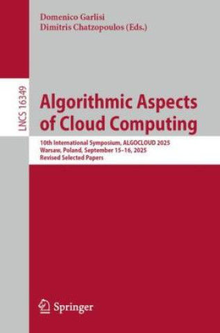 Carte Algorithmic Aspects of Cloud Computing Domenico Garlisi