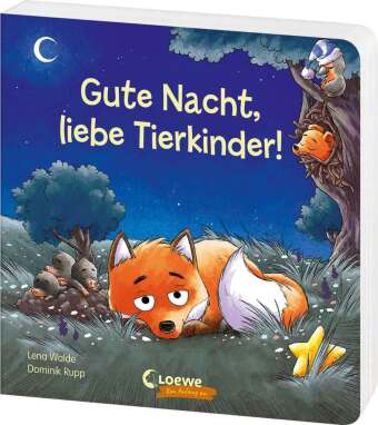 Kniha Gute Nacht, liebe Tierkinder! Lena Walde
