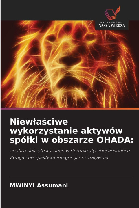 Kniha Niewlasciwe wykorzystanie aktywów spólki w obszarze OHADA: MWINYI Assumani