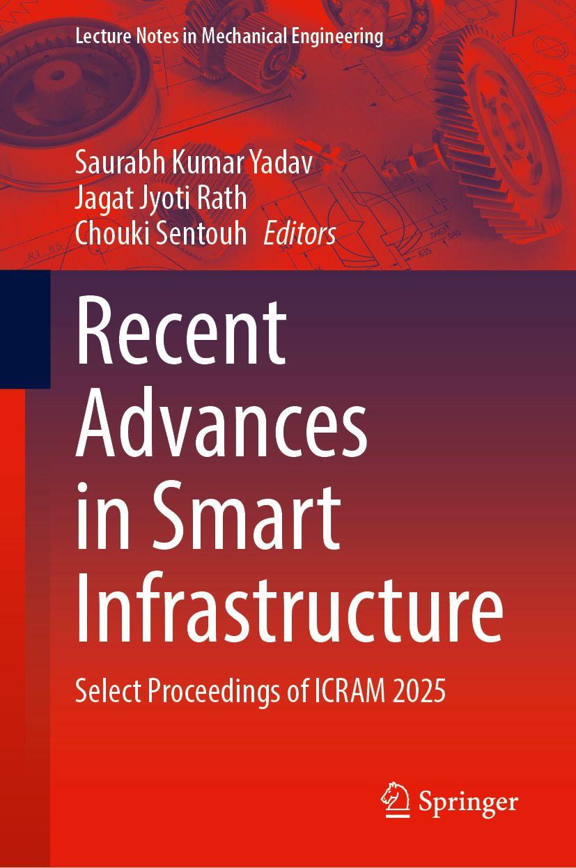 Kniha Recent Advances in Smart Infrastructure Saurabh Kumar Yadav