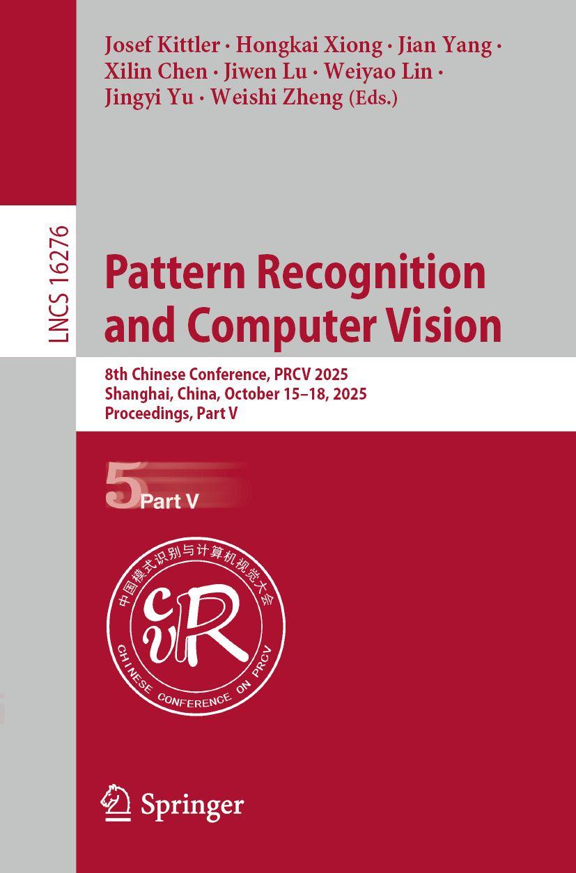 Könyv Pattern Recognition and Computer Vision Josef Kittler