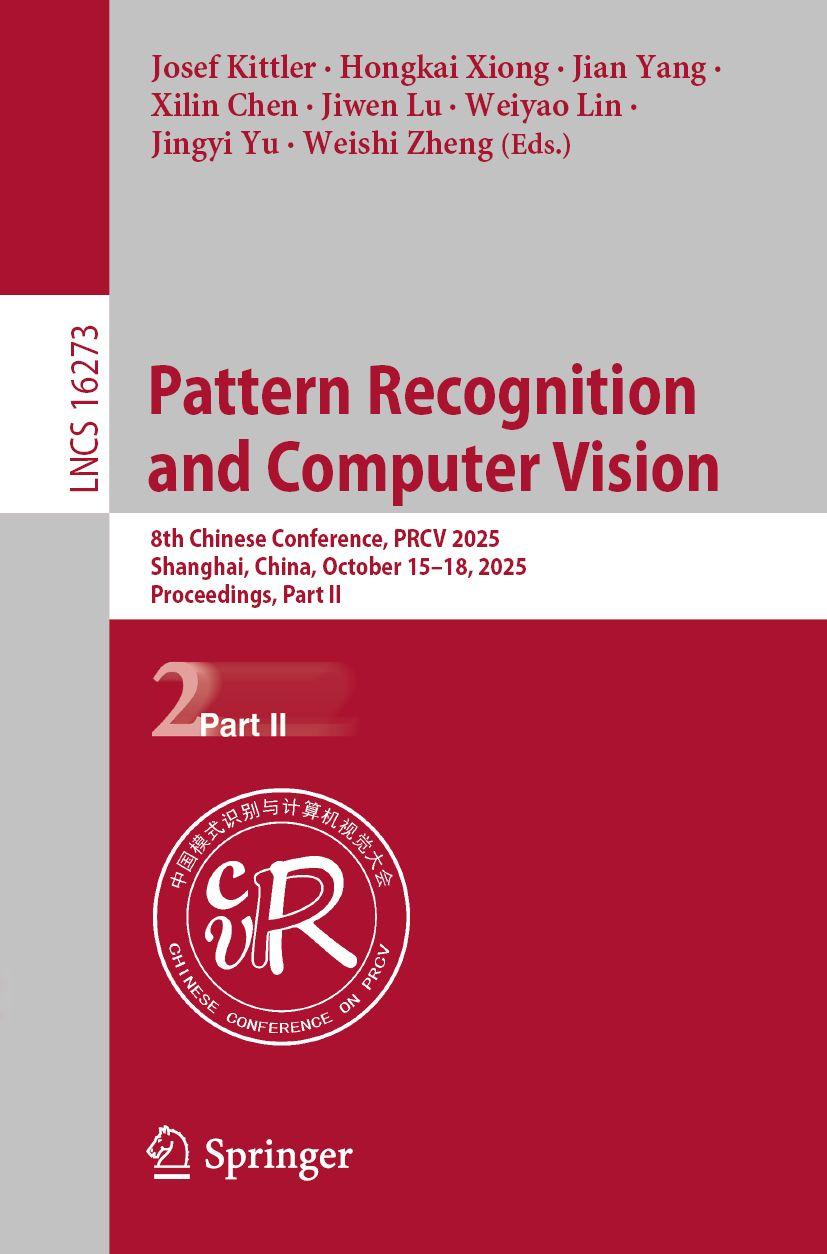 Kniha Pattern Recognition and Computer Vision Josef Kittler