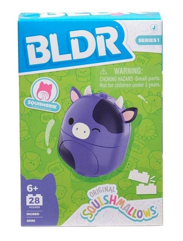 Hra/Hračka Squishmallows Stavebnice BLDR - Kráva Ingred Autor Fiktivní