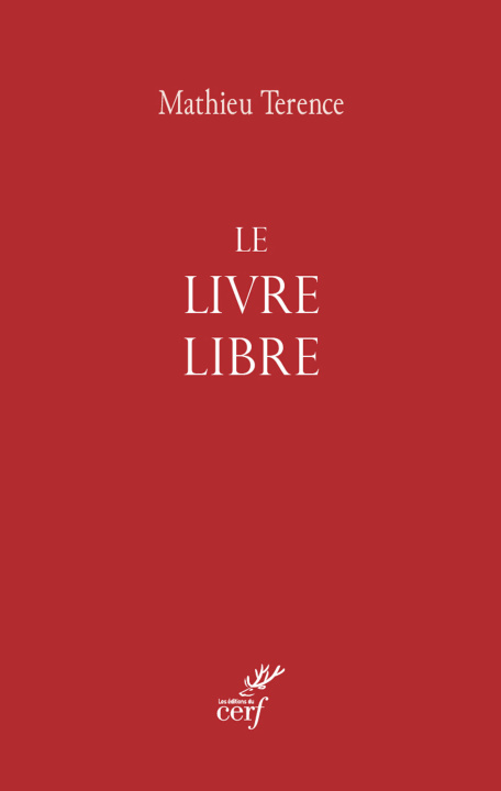 Kniha Le livre libre Terence