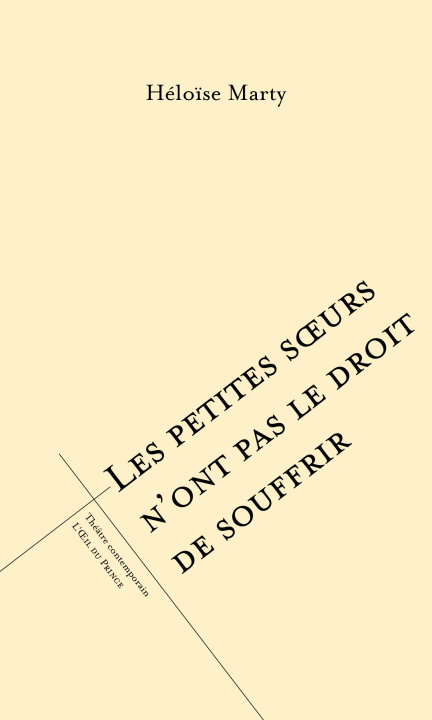 Libro Les petites soeurs n'ont pas le droit de souffrir Marty