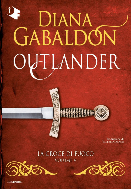 Kniha croce di fuoco. Outlander Diana Gabaldon