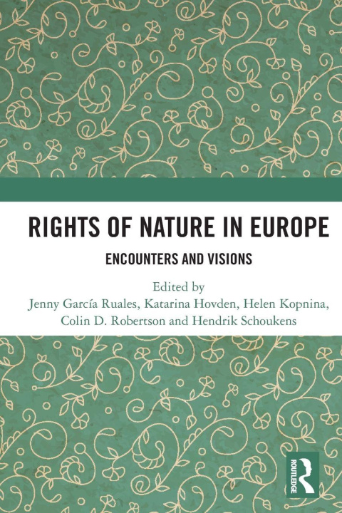 Libro Rights of Nature in Europe Jenny García Ruales
