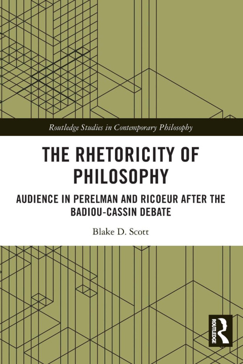 Kniha Rhetoricity of Philosophy Scott