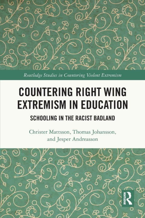 Book Countering Right Wing Extremism in Education Mattsson