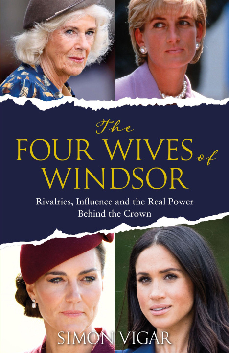 Kniha Four Wives of Windsor Simon Vigar