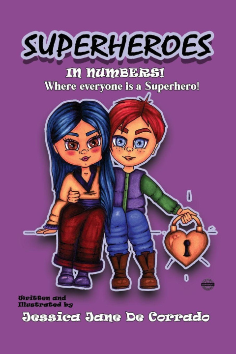 Kniha Superheroes in Numbers Jessica Jane De Corrado