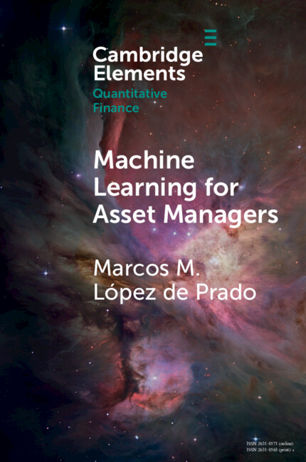 Kniha Machine Learning for Asset Managers Marcos M. López de Prado