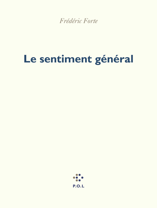 Book Le sentiment général Forte