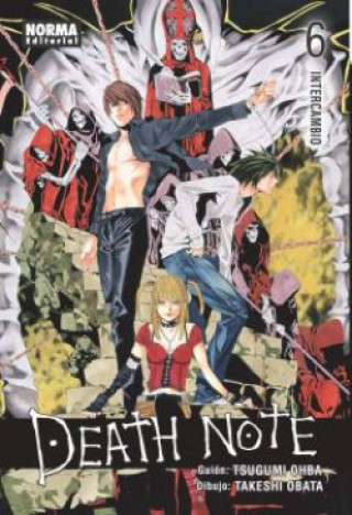 Kniha DEATH NOTE, 6 (NUEVO PVP) TAKESHI OBATA