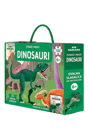 Kniha Istraži i nauči: Dinosauri 