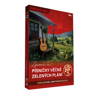 Kniha Various:  Písničky Věčně Zelených Plání - Červená Edice (Cd) 