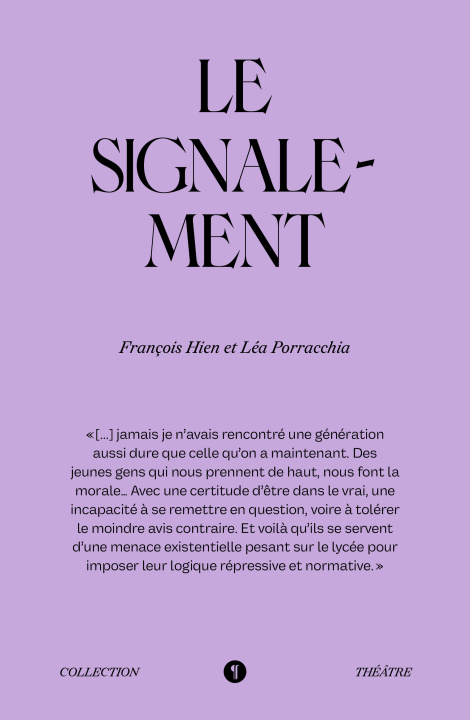 Libro Le Signalement Hien