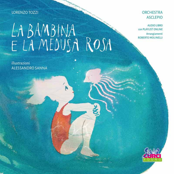 Книга bambina e la medusa rosa Lorenzo Tozzi