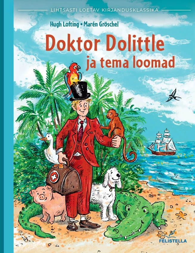 Kniha Doktor Dolittle ja tema loomad Christian Loeffelbein