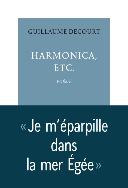 Kniha Harmonica, etc. Decourt