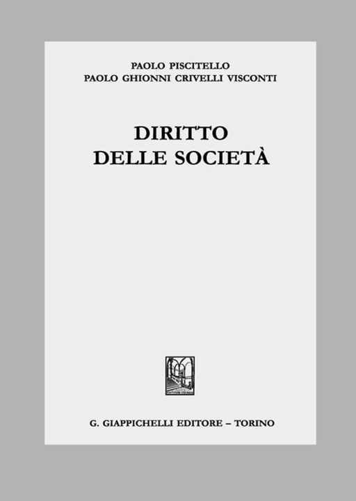 Kniha Diritto delle società Paolo Piscitello