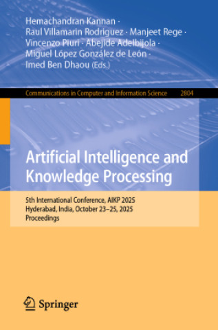 Kniha Artificial Intelligence and Knowledge Processing Hemachandran Kannan