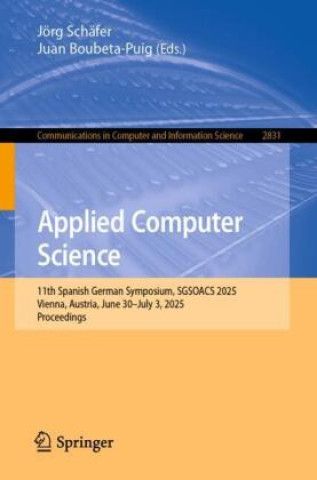 Kniha Applied Computer Science Jörg Schäfer