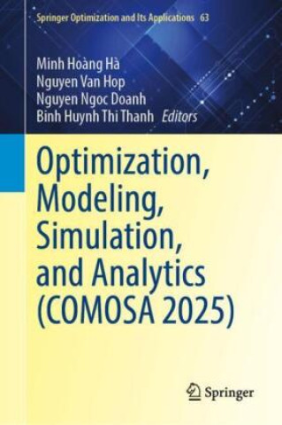 Buch Optimization, Modeling, Simulation, and Analytics (COMOSA 2025) Minh Hoàng Hà