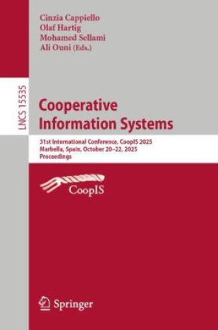 Kniha Cooperative Information Systems Cinzia Cappiello