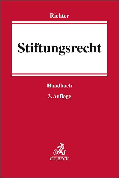 Kniha Stiftungsrecht Andreas Richter