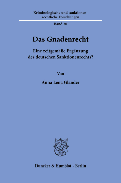 Libro Das Gnadenrecht Anna Lena Glander