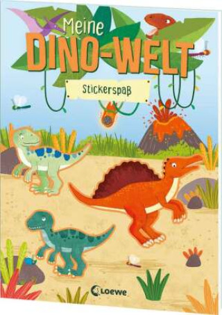 Kniha Meine Dino-Welt - Stickerspaß Anna Lena Grünhäuser