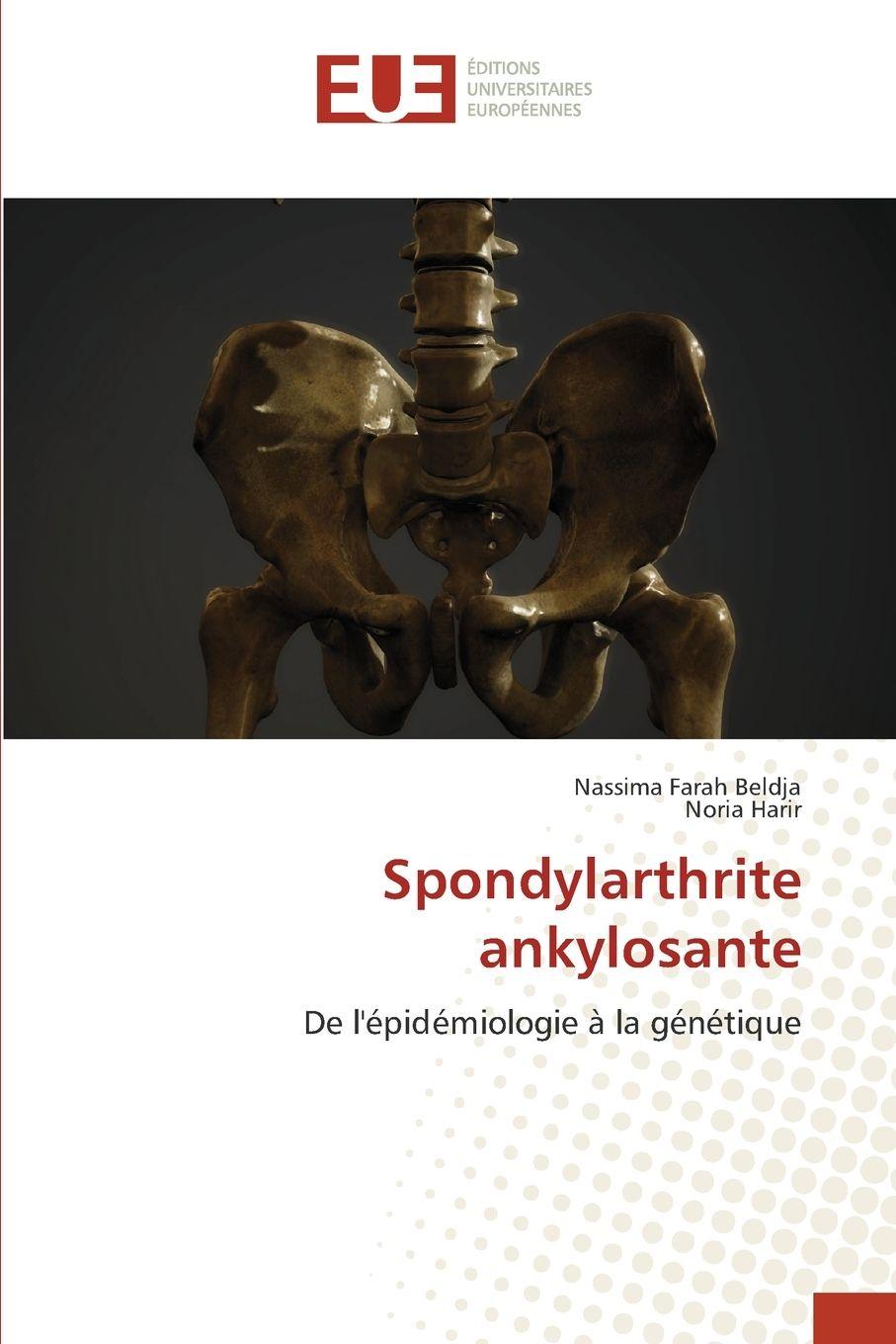 Boek Spondylarthrite ankylosante Nassima Farah Beldja