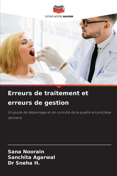 Boek Erreurs de traitement et erreurs de gestion Sana Noorain