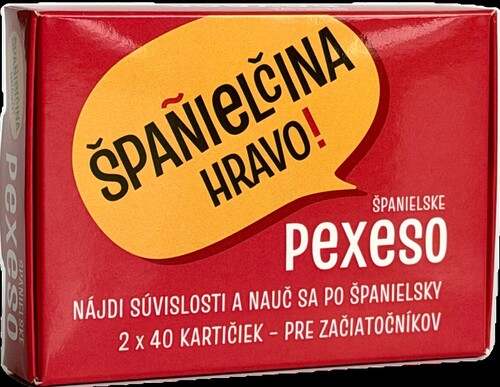 Tiskovina Španielske pexeso 