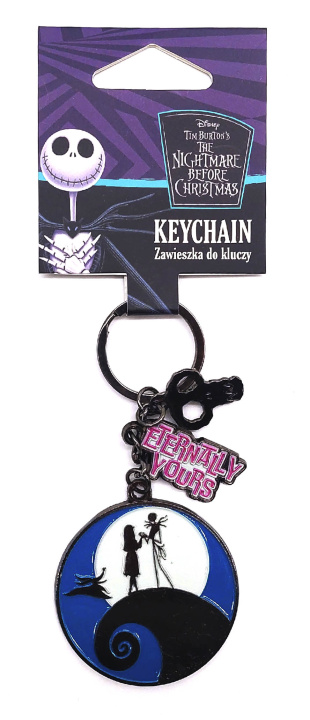 Kniha Zawieszka do kluczy Disney Burtons Nightmare  wzór 1 