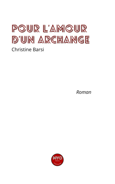 Boek Pour l'amour d'un archange Barsi