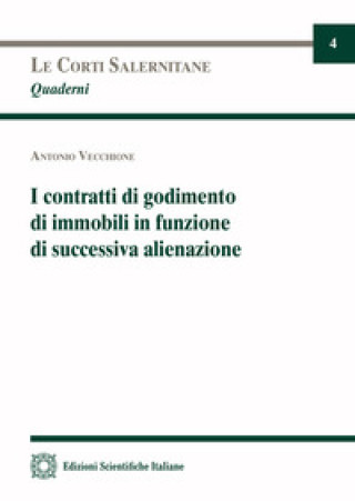 Kniha contratti di godimento di immobili in funzione di successiva alienazione Antonio Vecchione