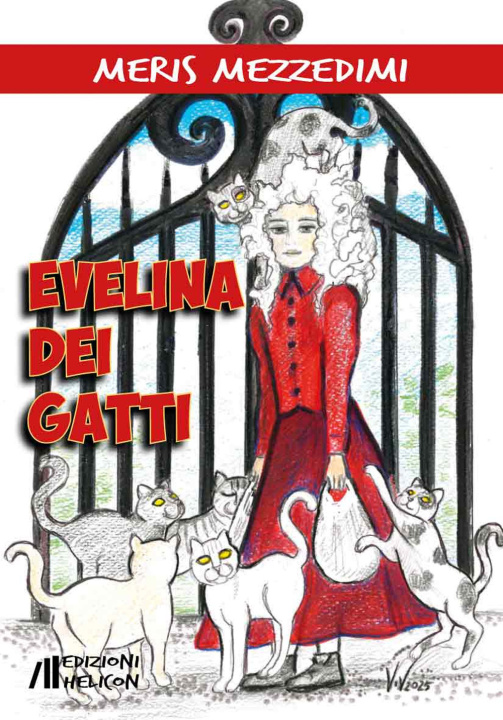 Kniha Evelina dei gatti Meris Mezzedimi