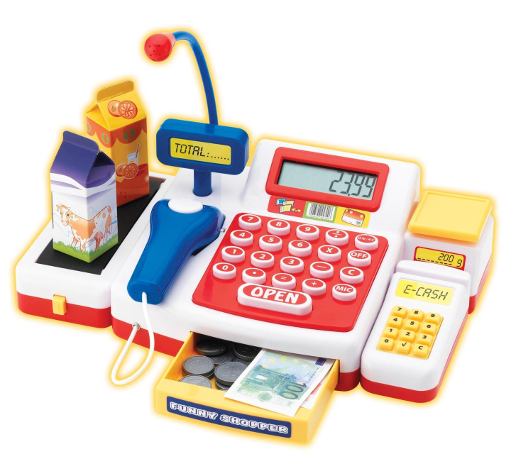 Kniha Supermarktkasse mit Scanner 