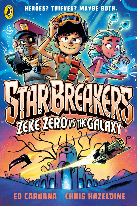 Livro Zeke Zero Vs The Galaxy Chris Hazeldine